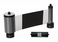 Черная лента с оверлеем (KO) на 3000 оттисков с чистящим роликом; для принтера Advent SOLID 700 в Краснодаре