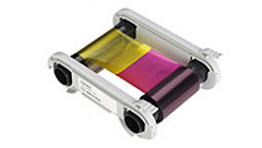 Полноцветная лента (YMCKO) на 500 оттисков с чистящим роликом; для принтера Advent SOLID 700 в Краснодаре